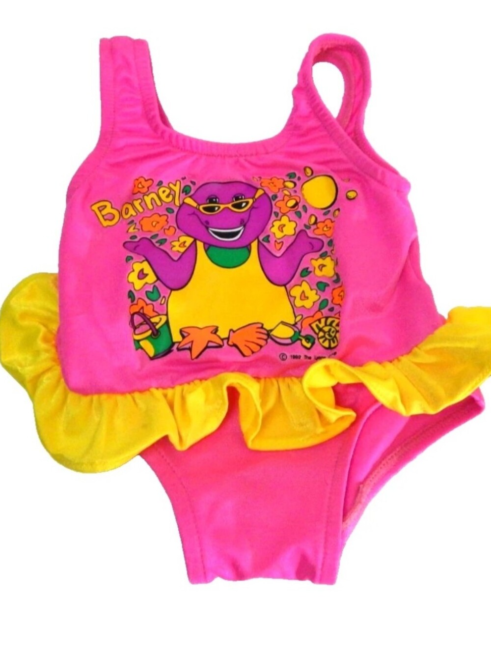 Barney Vintage 90's Infant Swimsuit- Read For Sizing